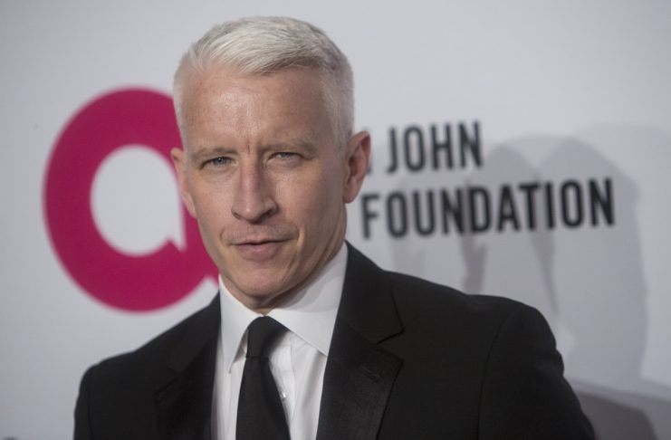 Anderson Cooper attends the Elton John AIDS Foundation’s 13th annual An Enduring Vision Benefit in New York
