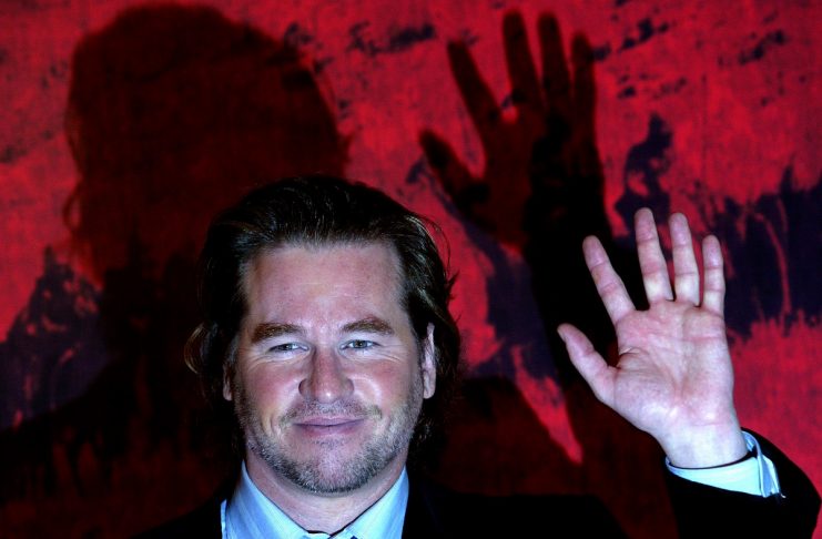 U.S. actor Val Kilmer poses during a photocall to promote his latest movie ‘Alexander’ in Rome.