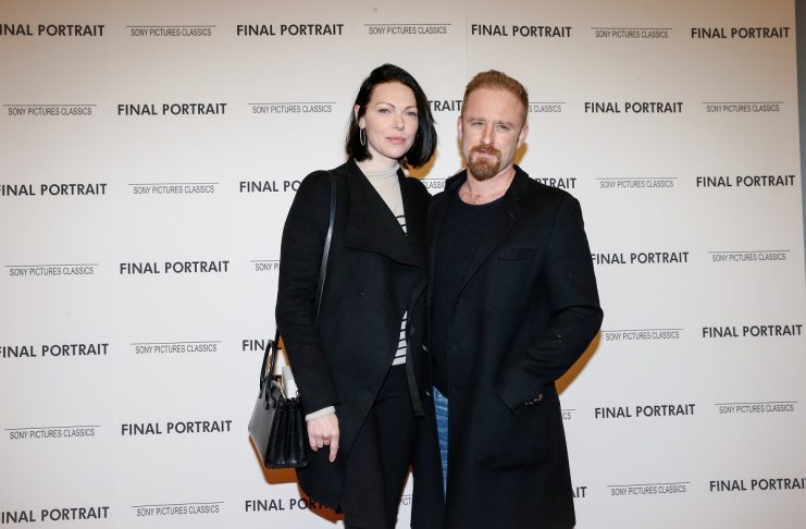 Actors Laura Prepon and Ben Foster arrive for a special screening of ‘Final Portrait’ in New York