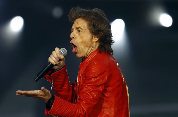 The Rolling Stones perform during their ‘Stones – No Filter’ tour at Olympic Stadium in Berlin