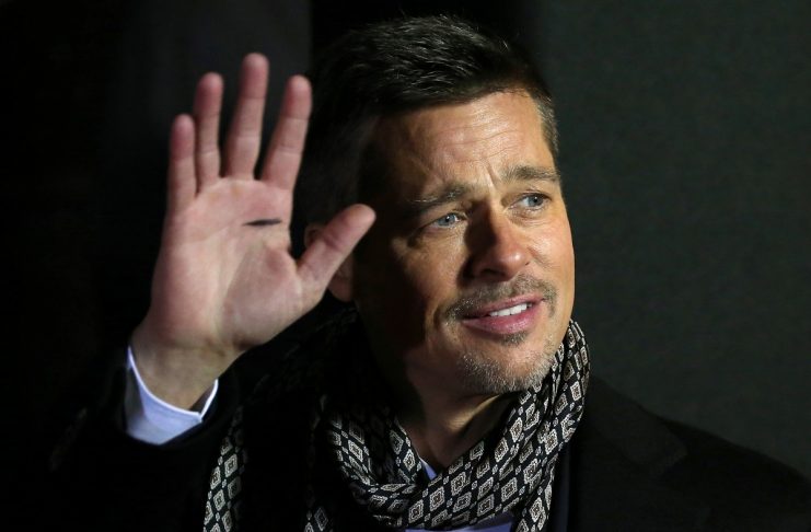 Actor Brad Pitt arrives at the premiere of the film “Allied” in Madrid