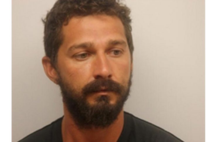 Actor Shia LeBeouf is pictured in Savannah, Georgia, U.S. in this handout photo