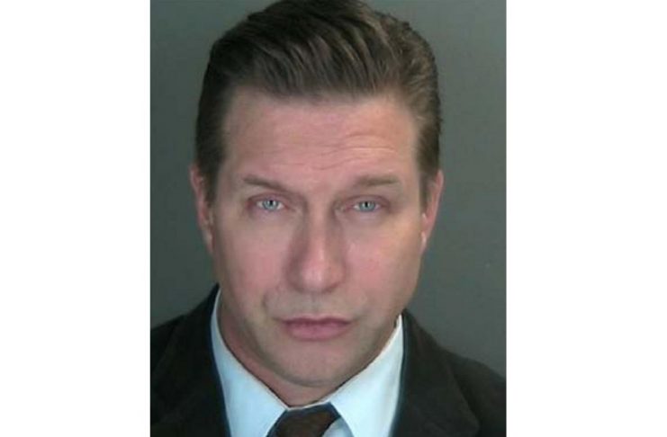 Actor Baldwin is seen in this undated police booking photo supplied by Rockland County District Attorney’s office