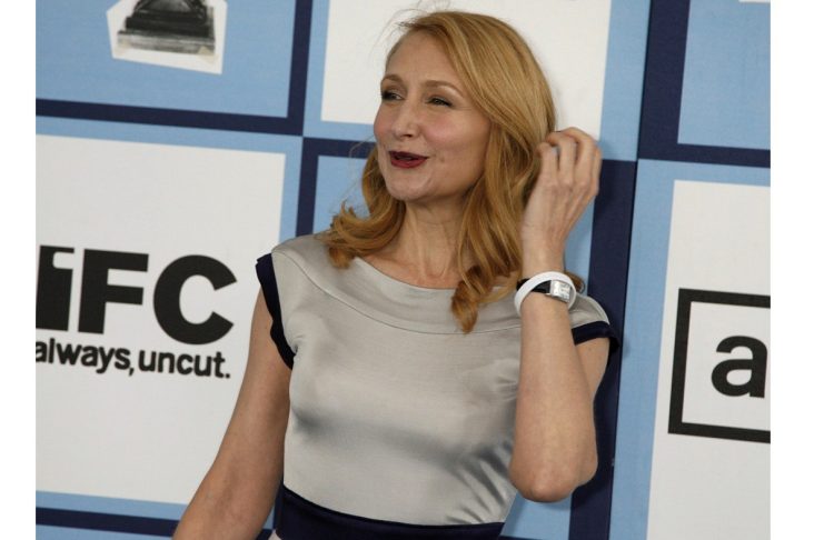 Actress Patricia Clarkson arrives at the 2008 Film Independent’s Spirit Awards in Santa Monica, California