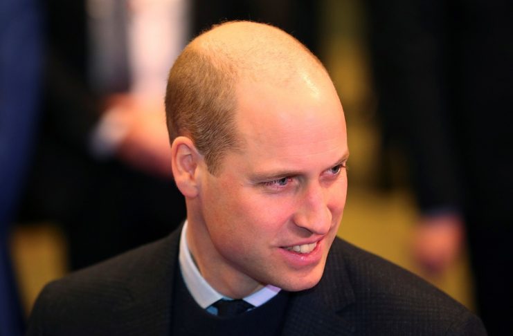 Britain’s Prince William visits the NK Department Store in Stockholm