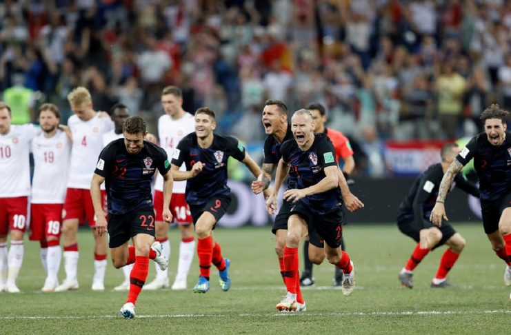 World Cup – Round of 16 – Croatia vs Denmark