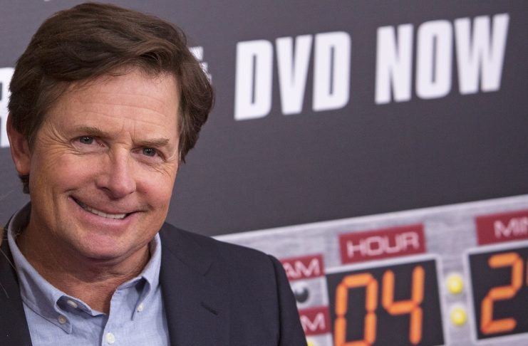 Actor Michael J. Fox attends the Back to the Future 30th Anniversary screening in the Manhattan borough of New York