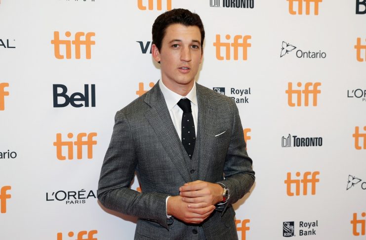 Teller arrives on the red carpet for the film “Bleed for This” during the Toronto International Film Festival in Toronto