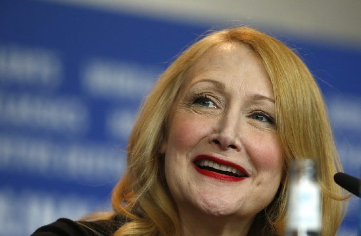 Actress Patricia Clarkson attends a news conference to promote the movie ‘The Party’ at the 67th Berlinale International Film Festival in Berlin