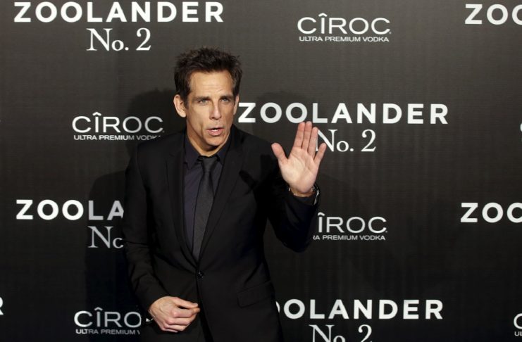 Cast member U.S. actor Stiller poses during a photo call before the fans screening of his latest film “Zoolander 2” in central Madrid
