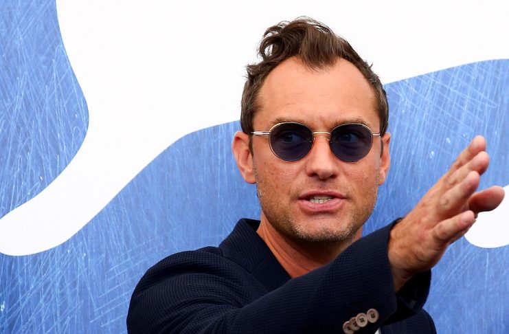 Actor Jude Law attends the photocall for the movie “The Young Pope” at the 73rd Venice Film Festival in Venice