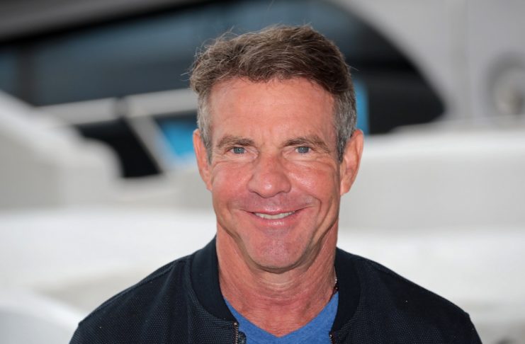 Actor Dennis Quaid poses during a photocall for the television series “Fortitude 2” during the annual MIPCOM television programme market in Cannes