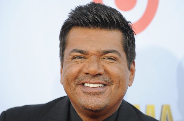 Actor and co-host George Lopez arrives at the National Council of La Raza ALMA Awards in Pasadena, California
