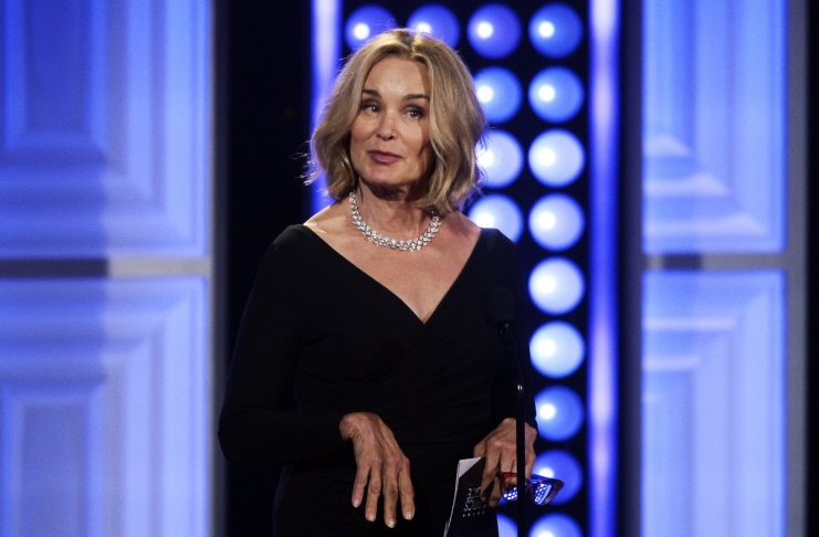 Jessica Lange presents an award during the 5th Annual Critics’ ChoicTelevision Awards in Beverly Hills