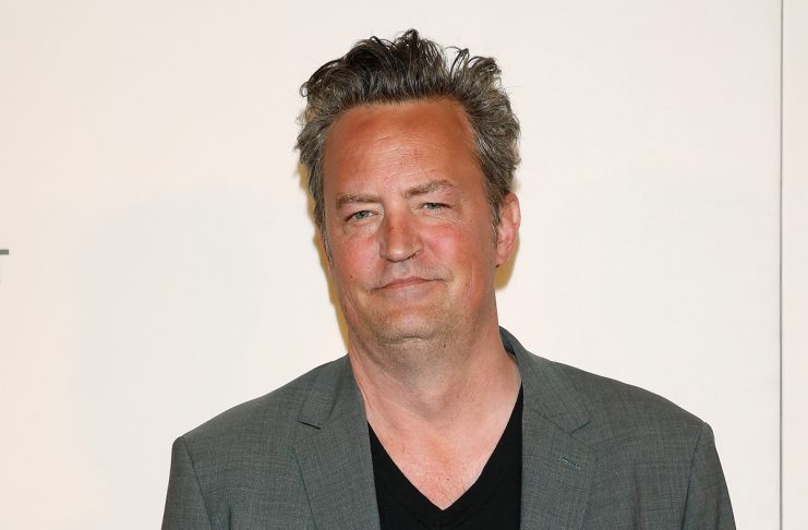 Actor Matthew Perry arrives for ‘The Circle’ premiere at the Tribeca Film Festival in the Manhattan borough of New York