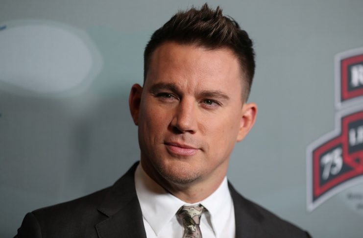 Executive Producer Channing Tatum arrives at the premiere of “War Dog: A Soldier’s Best Friend” in Los Angeles,