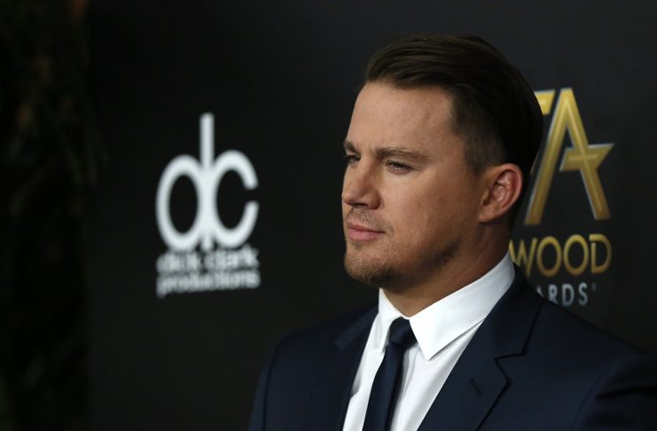 Actor Channing Tatum arrives at the Hollywood Film Awards in Beverly Hills