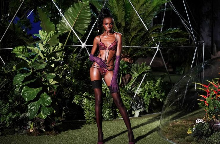 Rihanna contrata modelo grávida para seu desfile de lingeries e dá uma bela  lição aos críticos