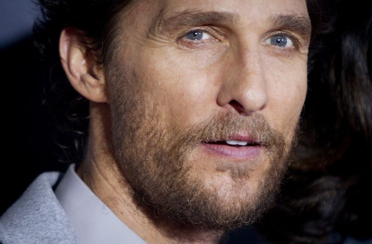 Actor Matthew McConaughey arrives for the premiere of the film “Interstellar” in New York