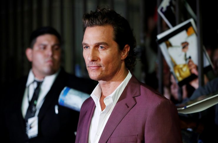 Actor Matthew McConaughey arrives for the world premiere of White Boy Rick at the Toronto International Film Festival (TIFF) in Toronto