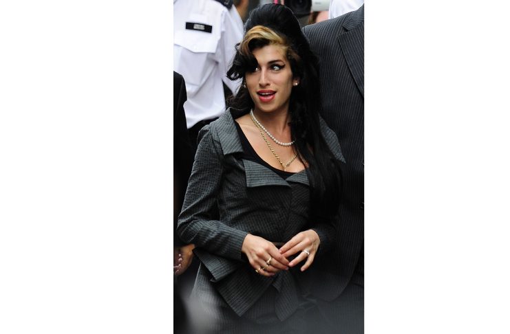 British singer Winehouse arrives at Westminster Magistrates Court in central London
