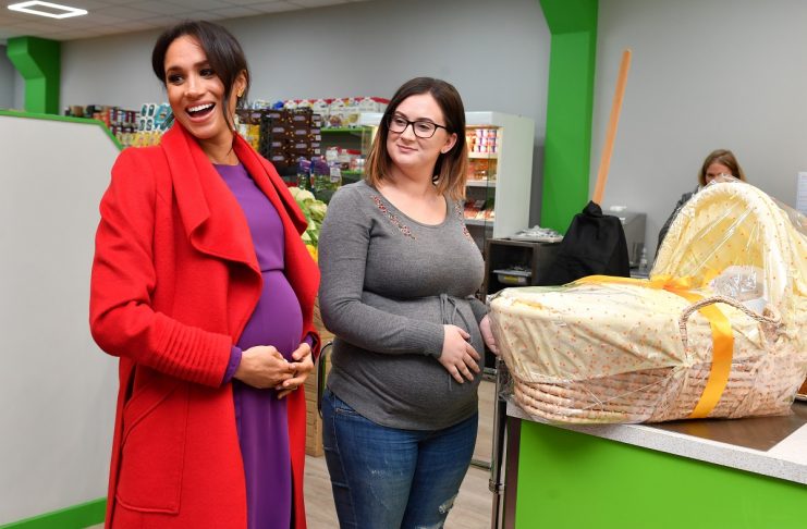 Britain’s Prince Harry and Meghan, Duchess of Sussex visit Birkenhead