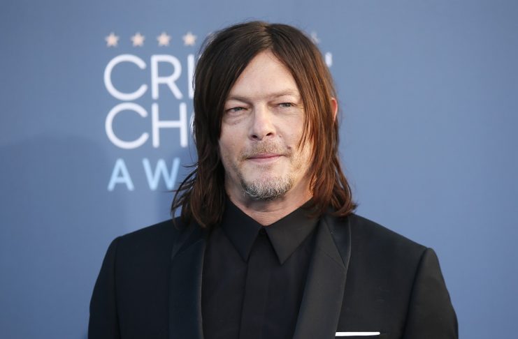 Actor Norman Reedus arrives at the 22nd Annual Critics’ Choice Awards in Santa Monica