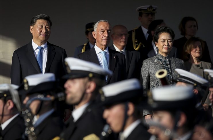 Presidente da China visita Portugal