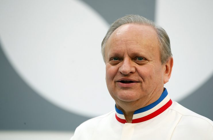 French Chef Joel Robuchon attends the opening of the Taste Festival at the Grand Palais in Paris