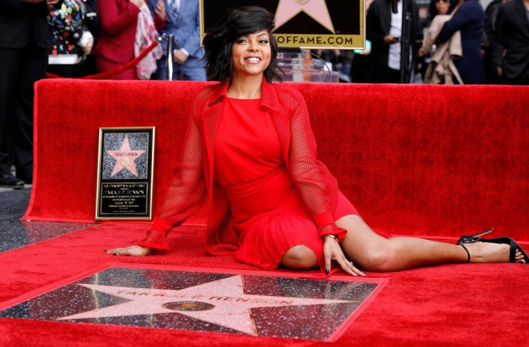 Actor Taraji P. Henson receives a star on Hollywood’s  Walk of Fame in Los Angeles