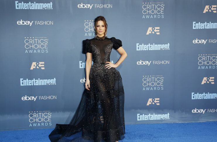 Kate Beckinsale arrives at the 22nd Annual Critics’ Choice Awards in Santa Monica