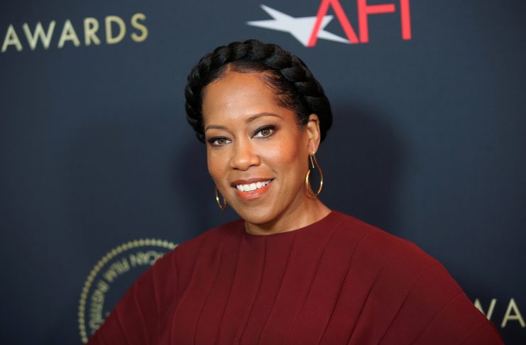 Actor Regina King poses at the annual AFI Awards luncheon in Los Angeles