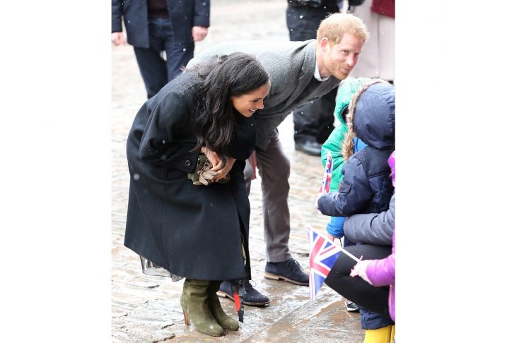 Britain’s Prince Harry, Duke of Sussex and Meghan, Duchess of Sussex visit Bristol