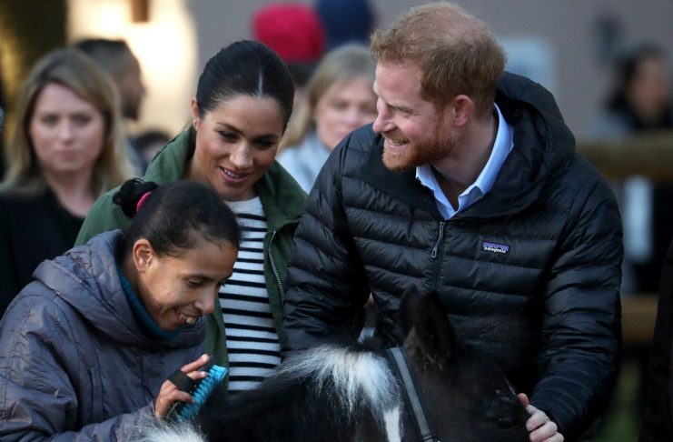 Britain’s Prince Harry and Meghan, Duchess of Sussex, visit Morocco