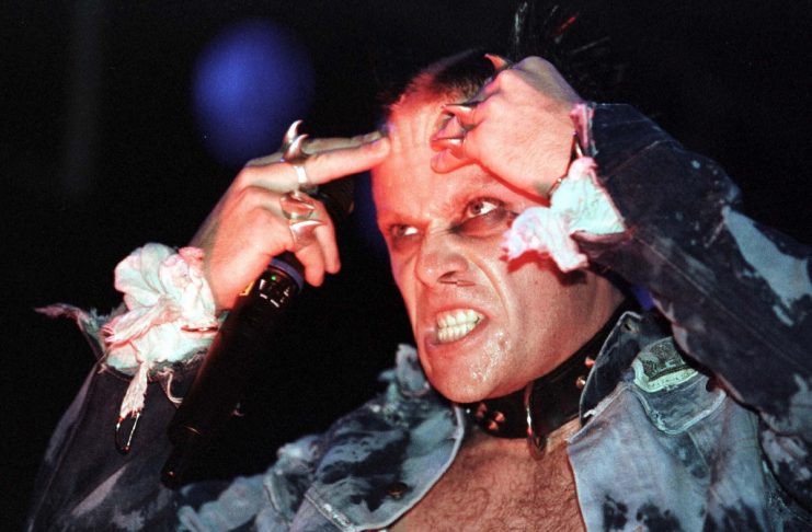 KEITH FLINT OF THE PRODIGY IN CONCERT IN VIENNA
