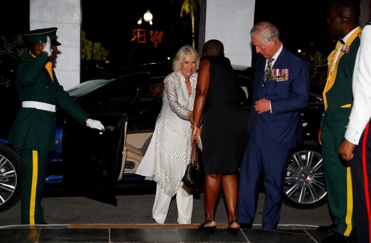 Britain’s Prince Charles and Camilla, Duchess of Cornwall Caribbean tour