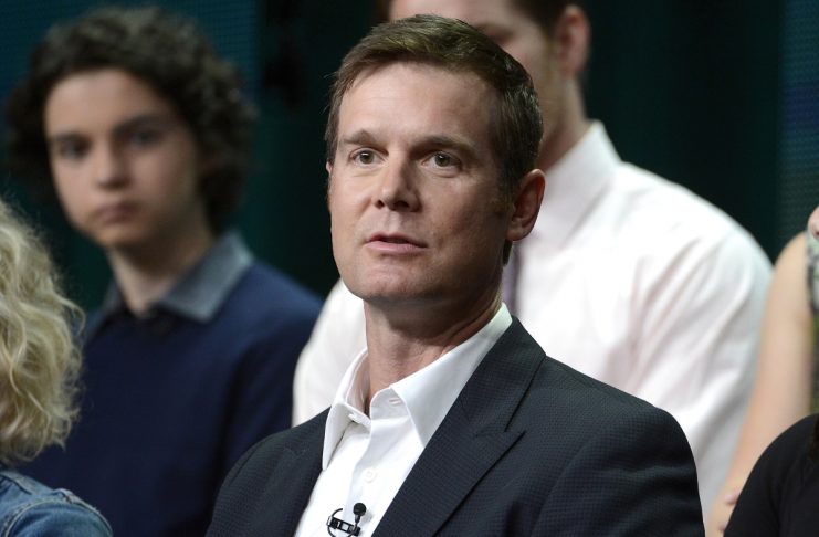 Peter Krause participates in a panel for “Parenthood” during the NBC sessions at the Television Critics Association summer press tour in Beverly Hills