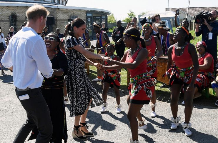 Prince Harry and Meghan begin their Africa tour in Cape Town