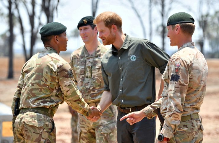 Britain’s Prince Harry visits Malawi