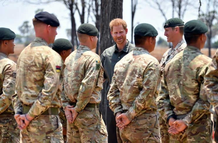Britain’s Prince Harry visits Malawi