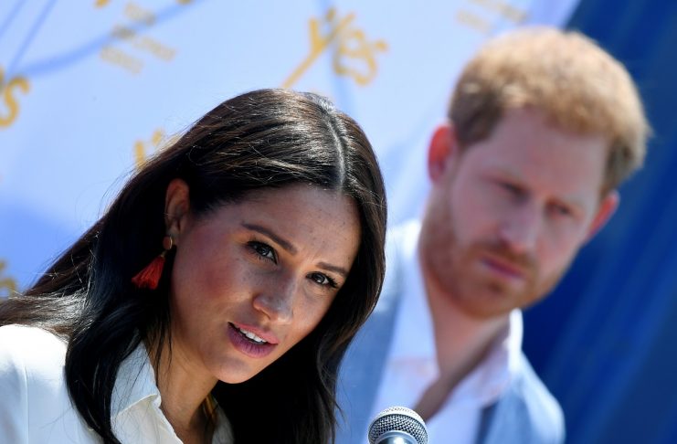 Britain’s Prince Harry and Meghan visit South Africa