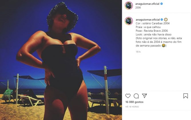 Ana Guiomar despede-se de personagem em topless