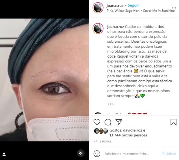 Joana Cruz cancro