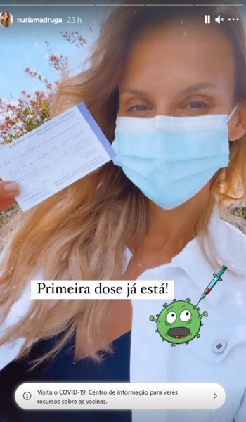 Núria Madruga vacina