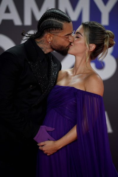 Maluma e Susana Gomez nos Grammy Latinos